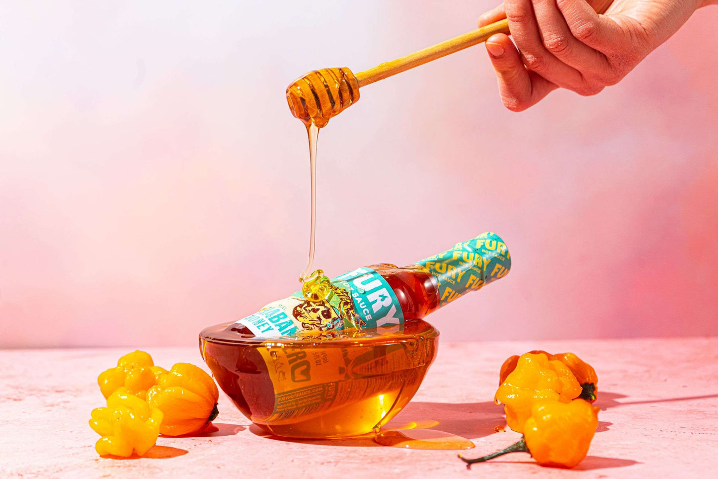 Fury | Habanero Honey - Hot Honey with Raw Ontario Honey - Mazdak Leisure