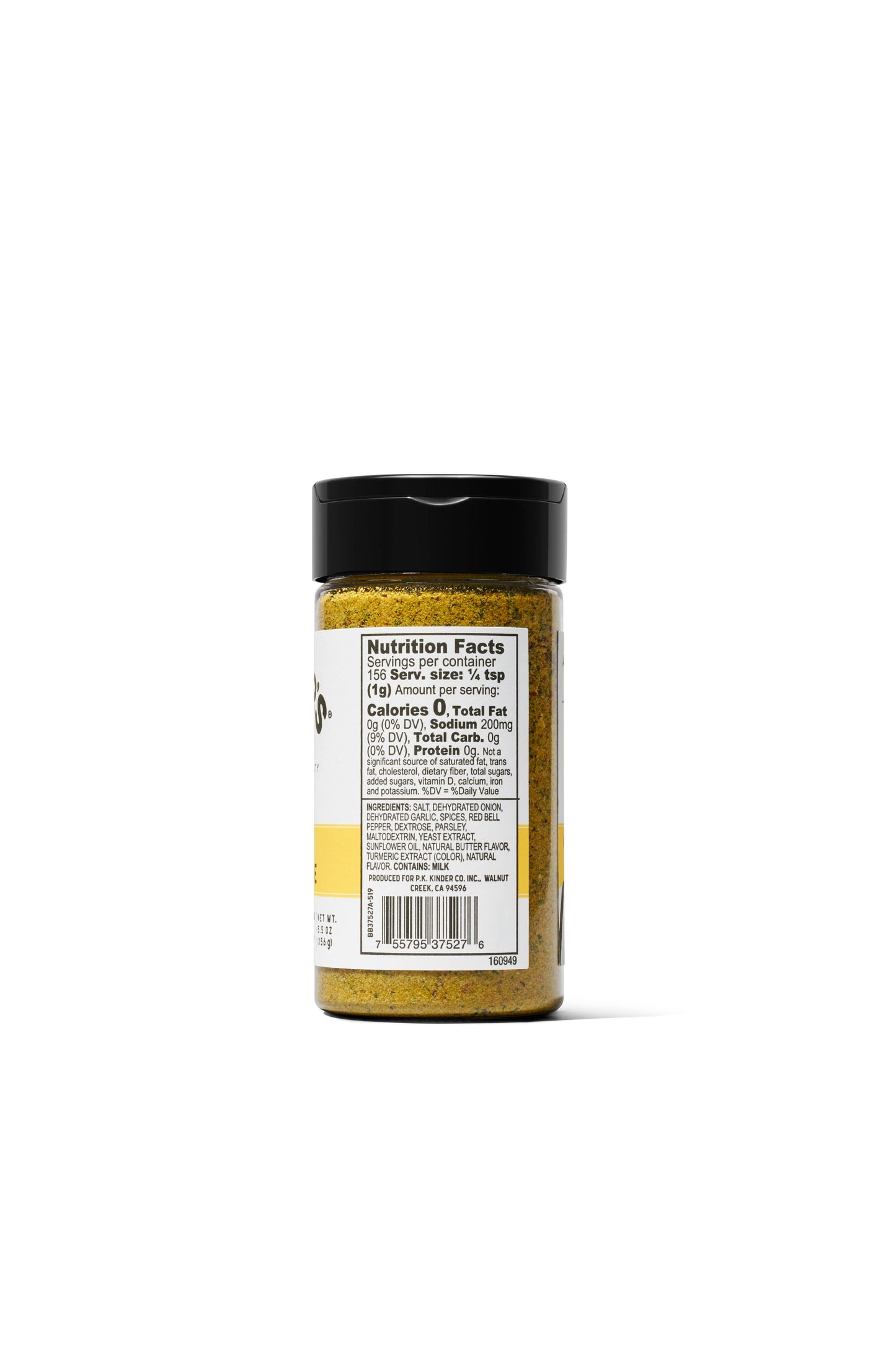 Kinder's | Buttery Steakhouse Rub 5.5oz - Mazdak Leisure