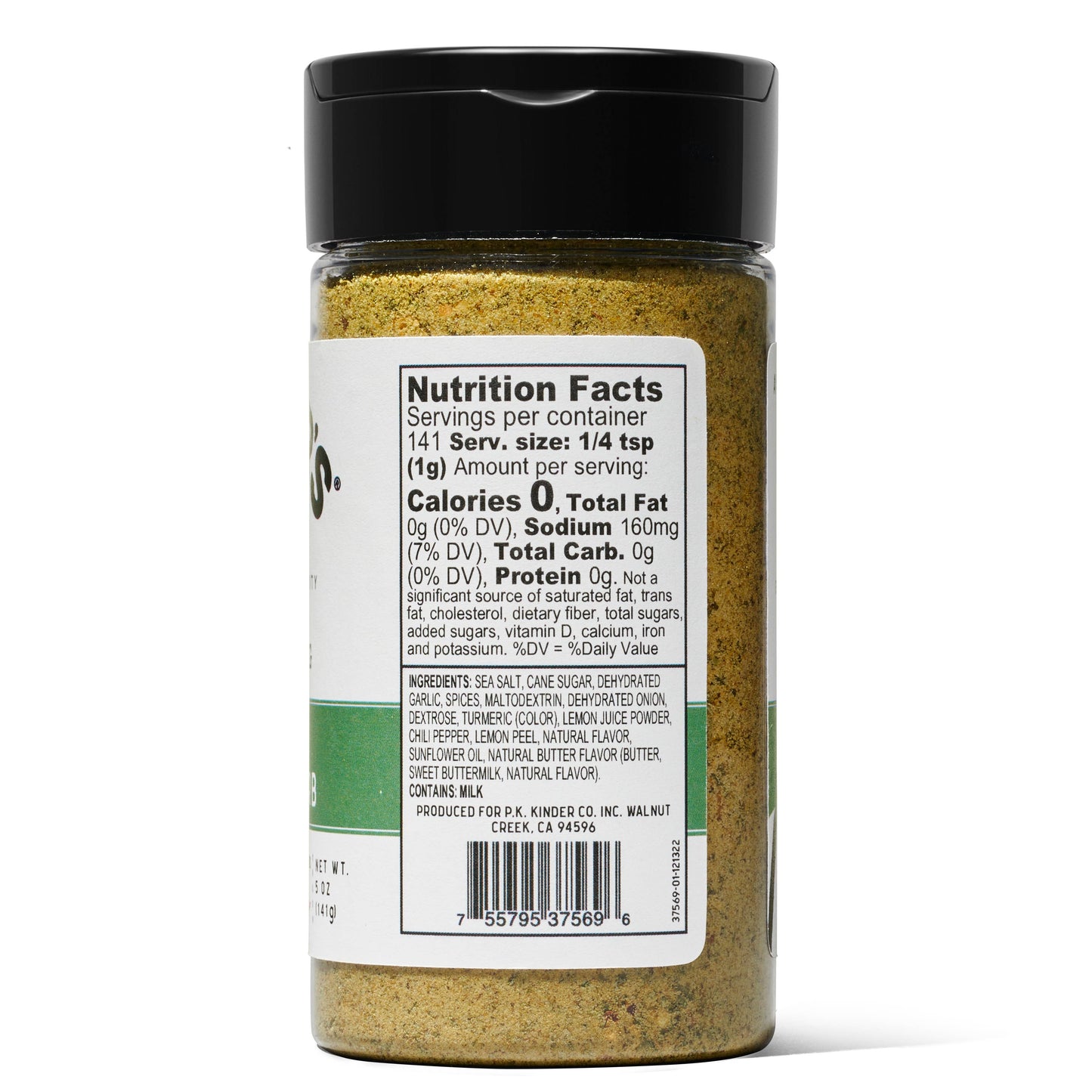 Kinder's | Buttery Garlic and Herb Seasoning 5oz - Mazdak Leisure