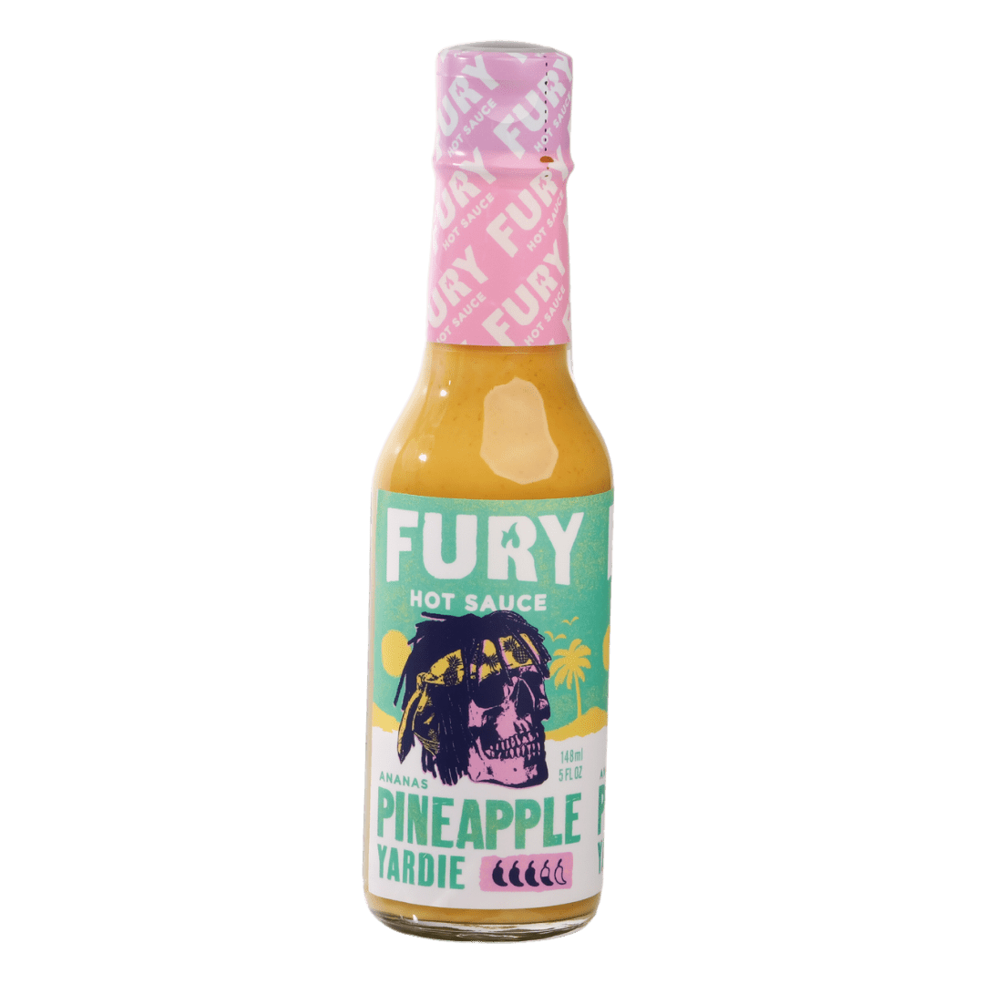 Fury | Pineapple Yardie - Jamaican Scotch Bonnet Hot Sauce - Mazdak Leisure
