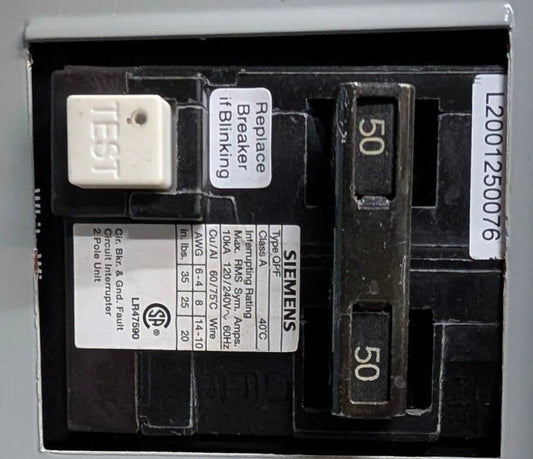 Cant reset your breaker?