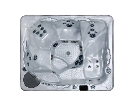 Hot tub with multiple jets