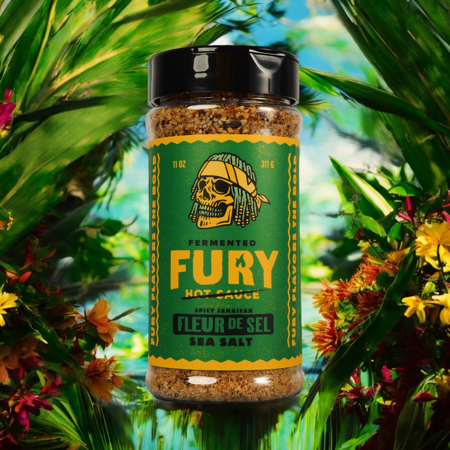 Fury | Spicy Fleur De Sel – Hand Harvested Sea Salt - Mazdak Leisure