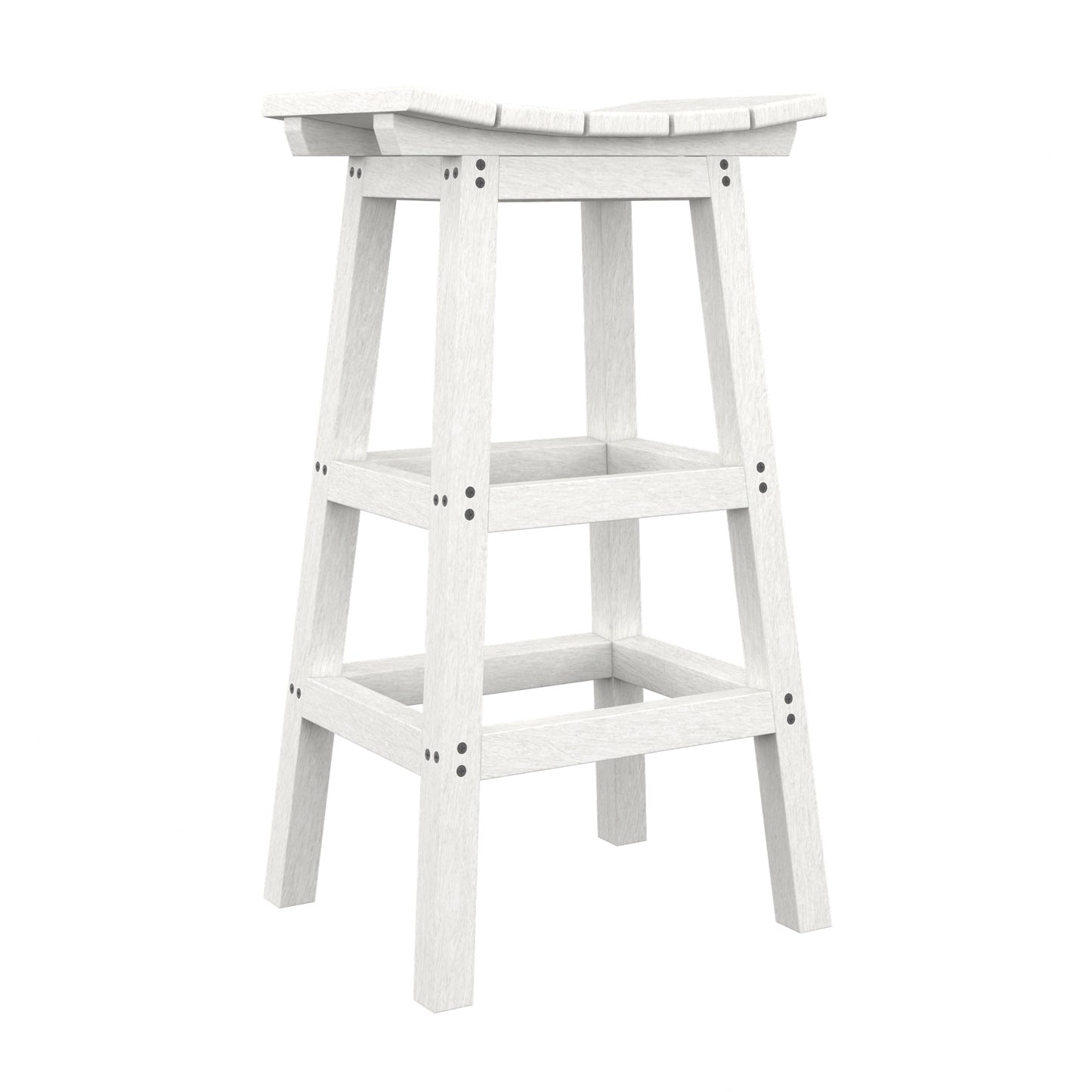 C.R. Plastics | Saddle Bar Stool - Mazdak Leisure
