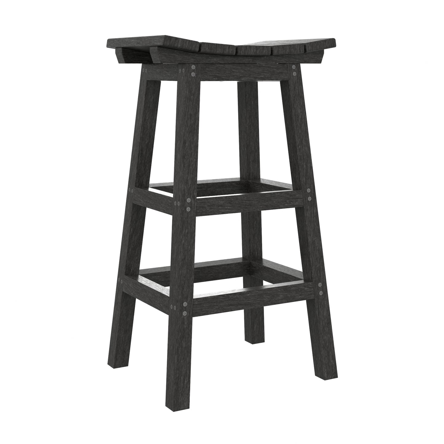 C.R. Plastics | Saddle Bar Stool - Mazdak Leisure