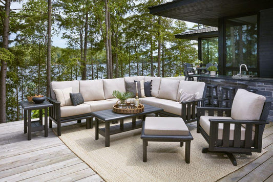 Stratford L Sectional (With Cushions) - Mazdak Leisure