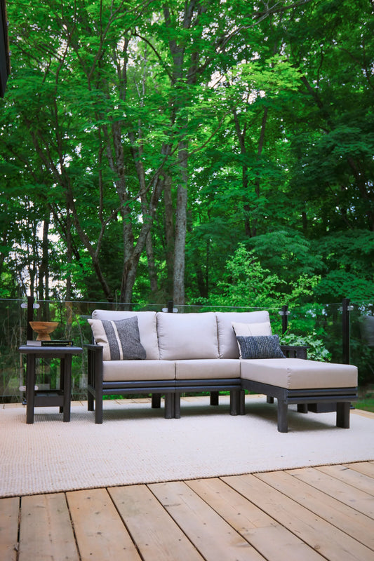 Stratford Chaise Sectional (With Cushions) - Mazdak Leisure