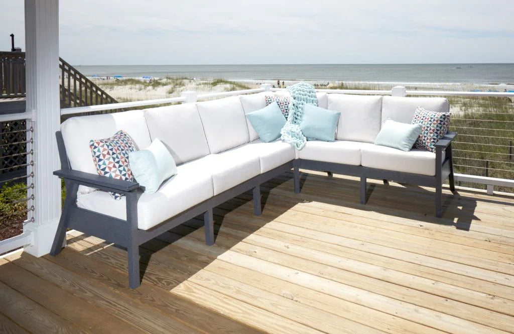 Tofino L Shaped Sectional (With Cushions) - Mazdak Leisure