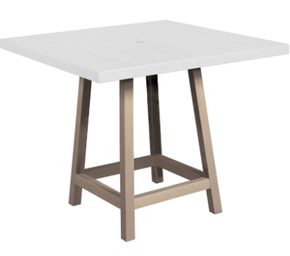 C.R. Plastics | 40" Premium Pub Table Legs - Mazdak Leisure