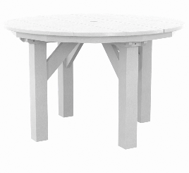 C.R. Plastics | 48" Round Table Top - Mazdak Leisure