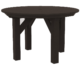 C.R. Plastics | 48" Round Table Top - Mazdak Leisure