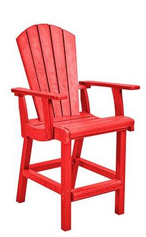 C.R. Plastics | Classic Counter Arm Chair - Mazdak Leisure