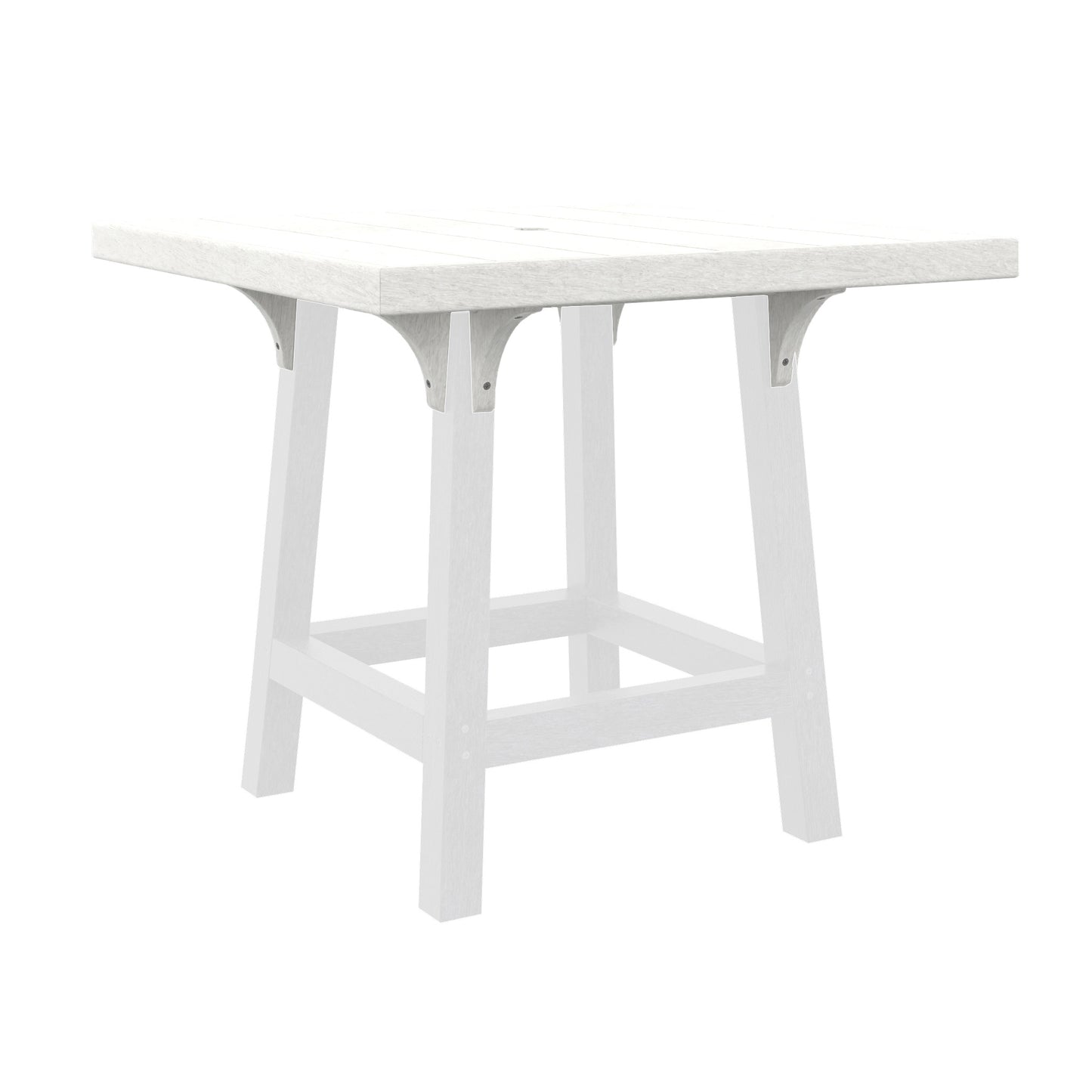 C.R. Plastics | 36" Square Table Top with Hole (TT15) - Mazdak Leisure
