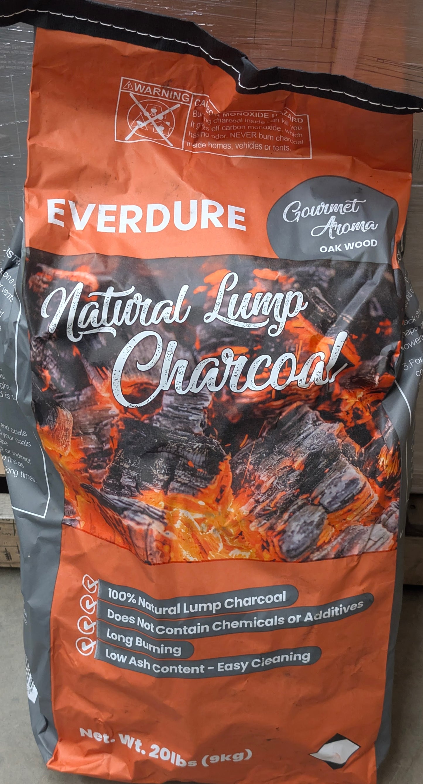 everdure | Natural Lump Charcoal - 9Kg/20lbs - Mazdak Leisure