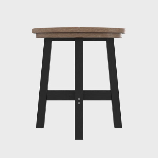 Orbit view of round side table by NorthHaven